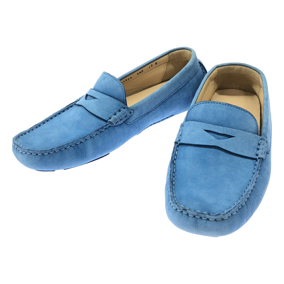 乐天商城 - Cole Haan コールハーン ドライビングローファーシューズ ブルー 8 1/2 【中古】 ITVNWRCD7RNM