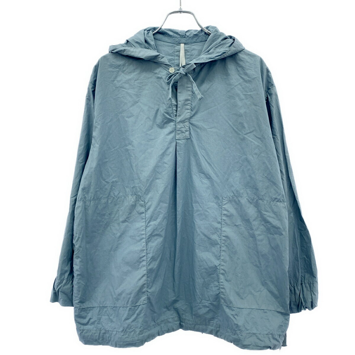 乐天商城 - ARTE POVERA アルテ ポーヴェラ 23SS プルオーバーフーデッドジャケット パーカー ブルー F2 【中古】 IT34VMOY21O0