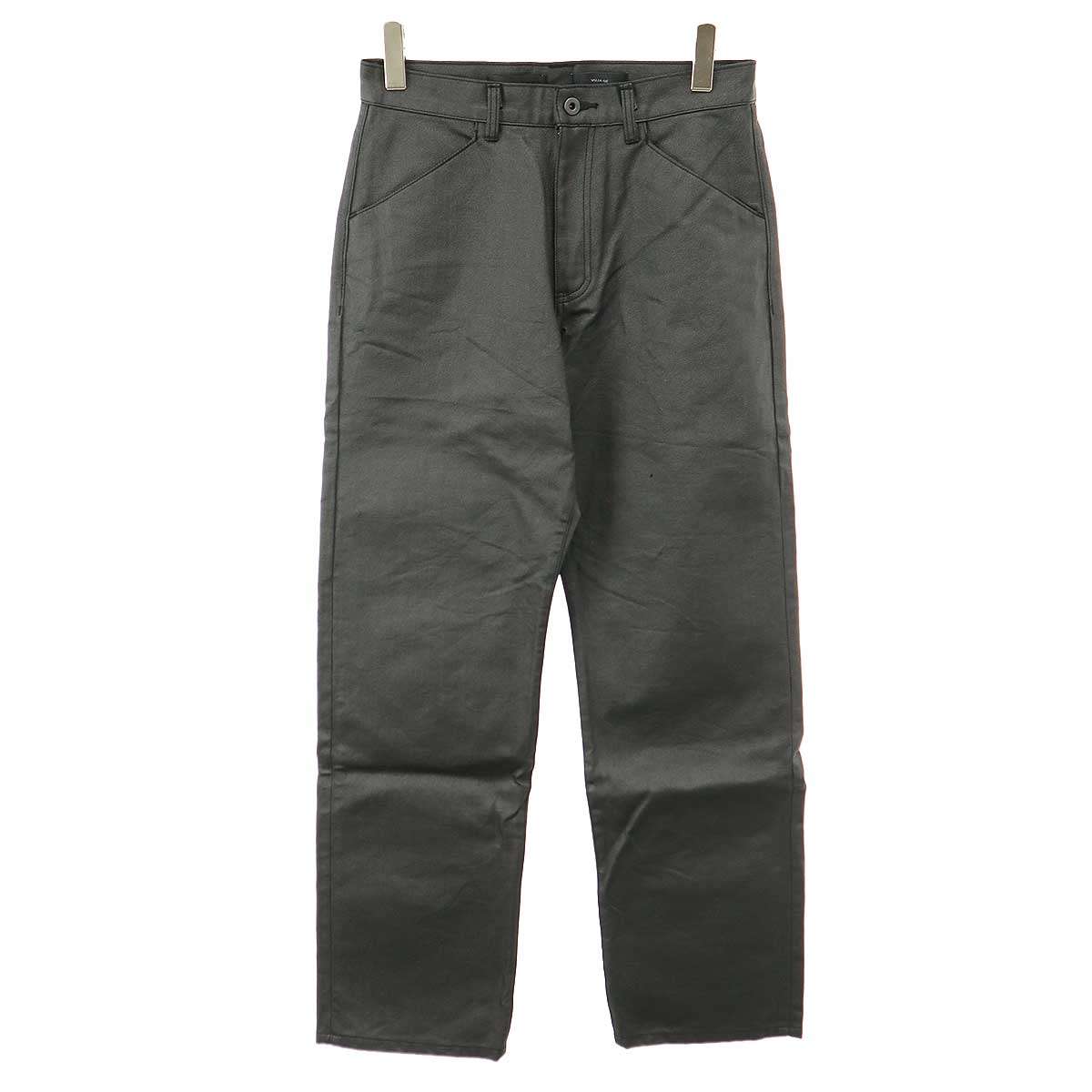 乐天商城 - Vuja DE×Omar afridi ヴジャデ オマールアフリディ Noir Coated Denim コーティングデニムパンツ ブラック 46 【中古】 ITXEDXQVKNIO