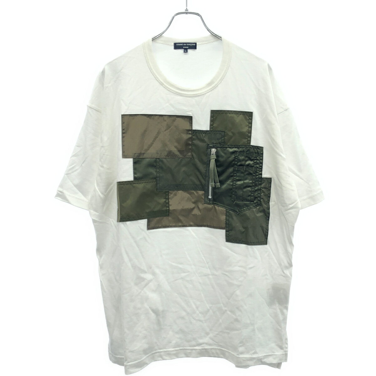【希少】コムデギャルソンシャツ　インサイドアウト　パッチワーク　Tシャツ　XL 楽天市場】パッチワーク ギャルソン（Tシャツ・カットソー｜トップス