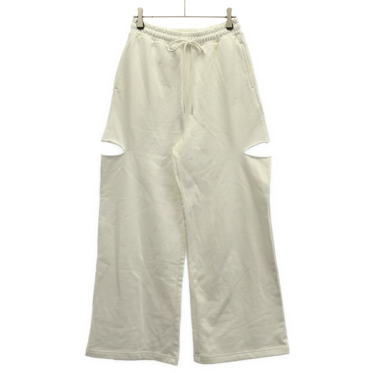 JOSE MOON ジョゼムーン SIDE SLIT SWEAT PANTS サイドスリットスウェットパンツ 1723520041-5 ホワイト F 【中古】 ITR1LYV23DQ8