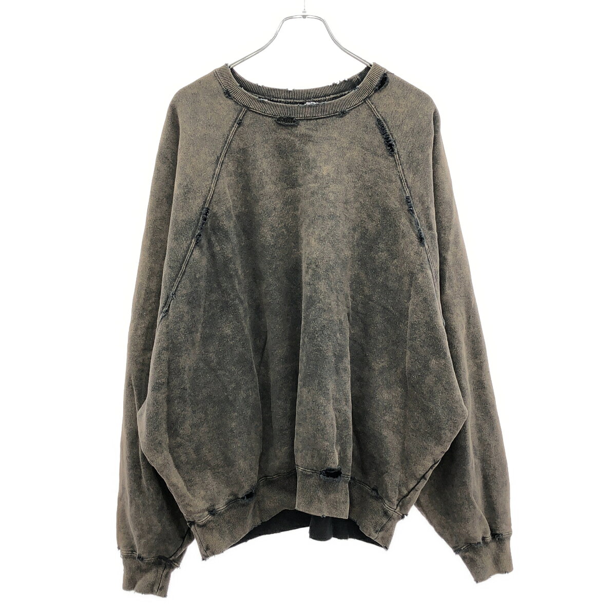 乐天商城 - LON ロン Two Side Sweatshirt リバーシブルフェードスウェットトレーナー lon-f-0806 チャコール F 【中古】 ITMMGLIEYRWI