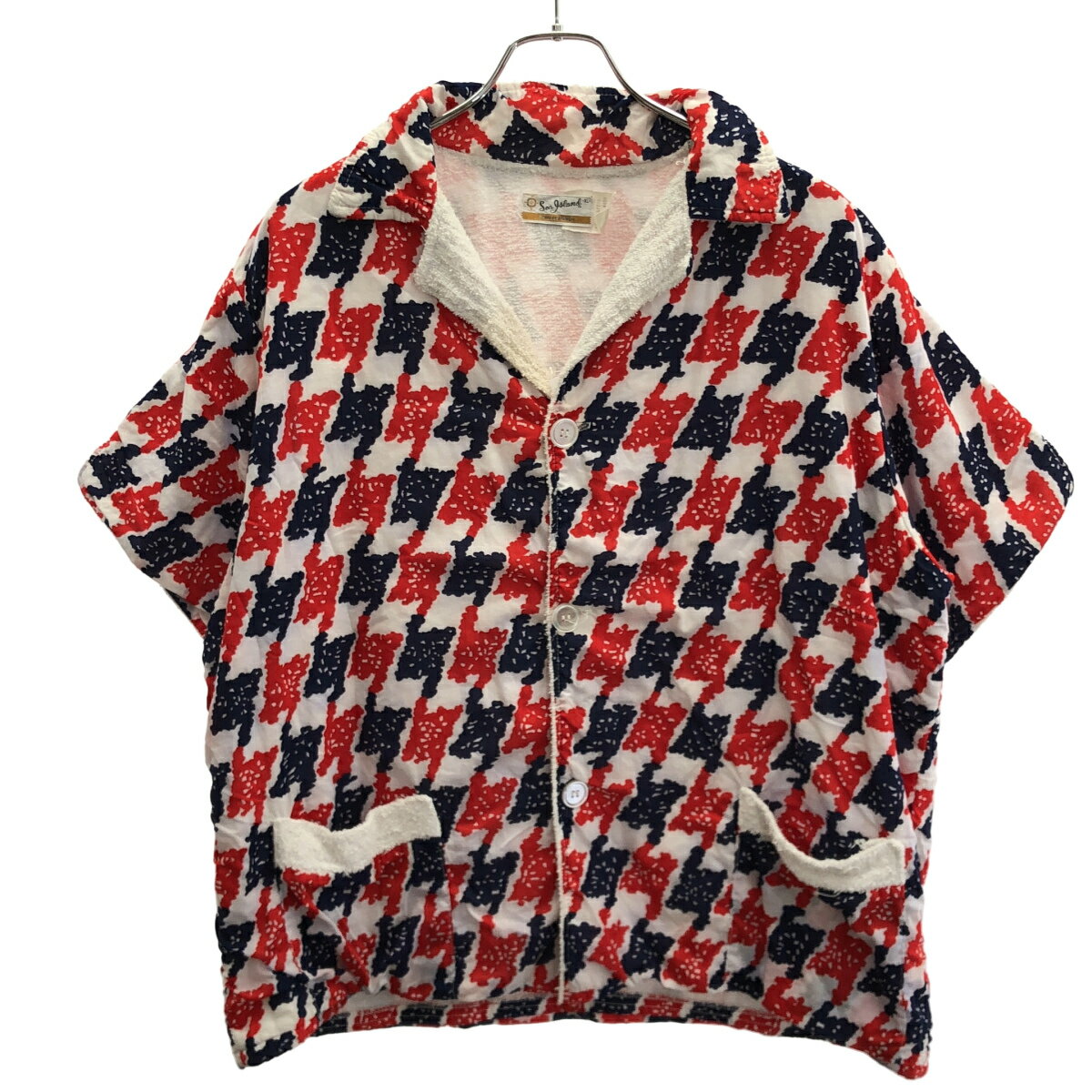 Sea Island シーアイランド 1960's パイルビーチシャツ ホワイト XL  IT0M6YY71ZRP