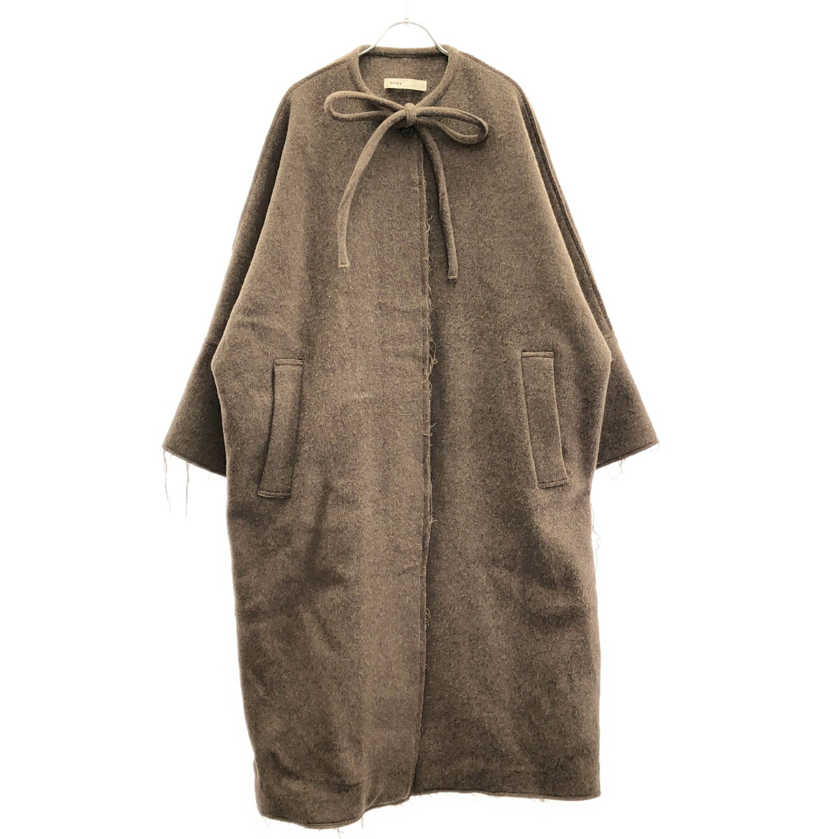 樂天商城 - blkby Black by moussy ビーエルケービーワイ ブラックバイマウジー no collar long coat ノーカラーロングコート 070DA030-0220 ブラウン 1 【中古】 ITT4LTAS6724
