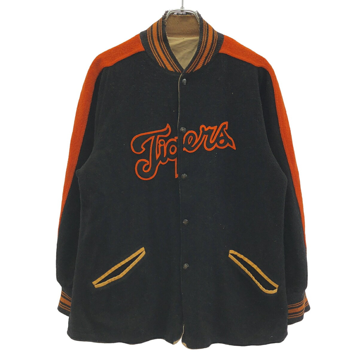 乐天商城 - BUTWIN バトウィン 1950's リバーシブルスタジャン ブラック×ベージュ 表記なし 【中古】 ITIG0A6QXA2S