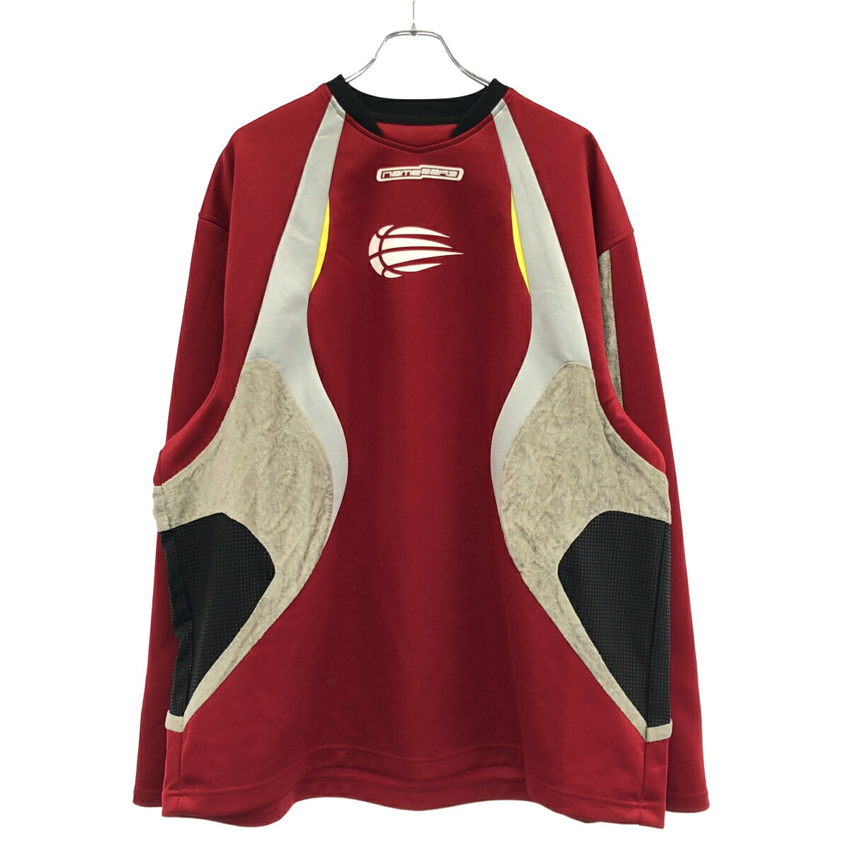 NAMESAKE ネイムセイク WILHAM RACER TEE ロングスリーブカットソー レッド M  ITYOEEA37TSK