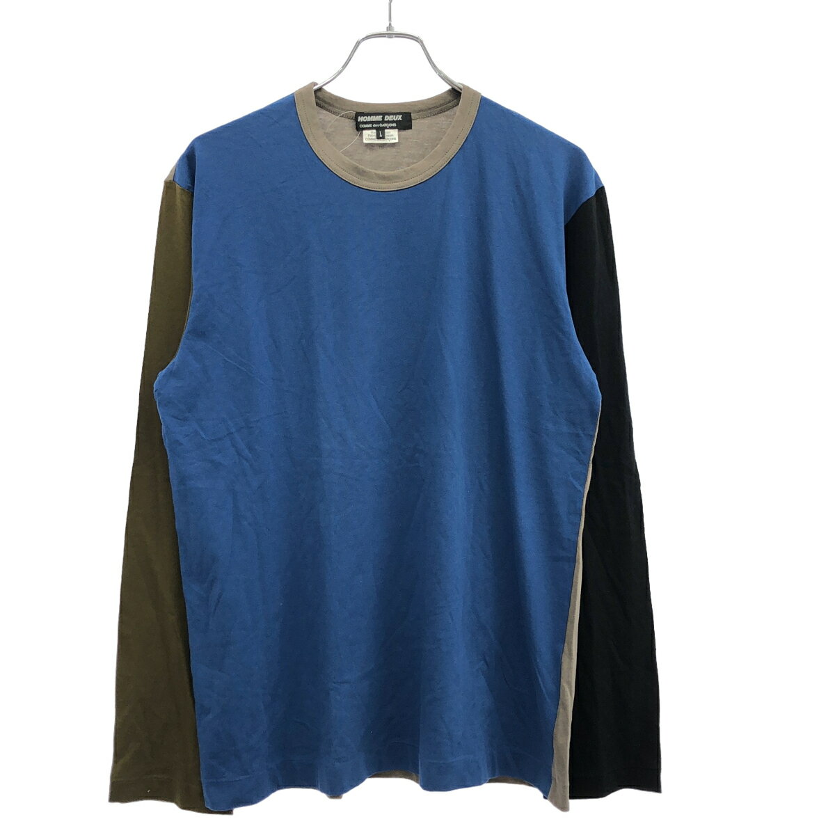 樂天商城 - COMME des GARCONS HOMME DEUX コムデギャルソンオムドゥ 15AW ロングスリーブTシャツ DP-T013 ミックス L 【中古】 ITIJR04JG6TI