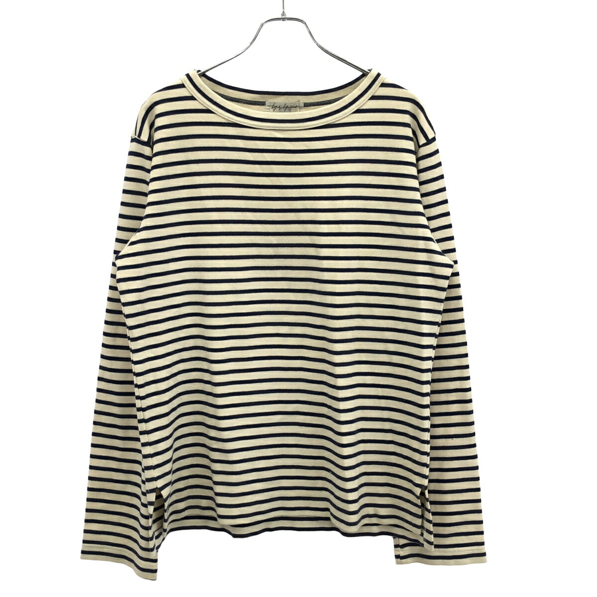 y's 黒の長袖Tシャッ袖ストライプ 楽天市場】ヨウジヤマモト tシャツ（袖の長さ長袖）（Tシャツ