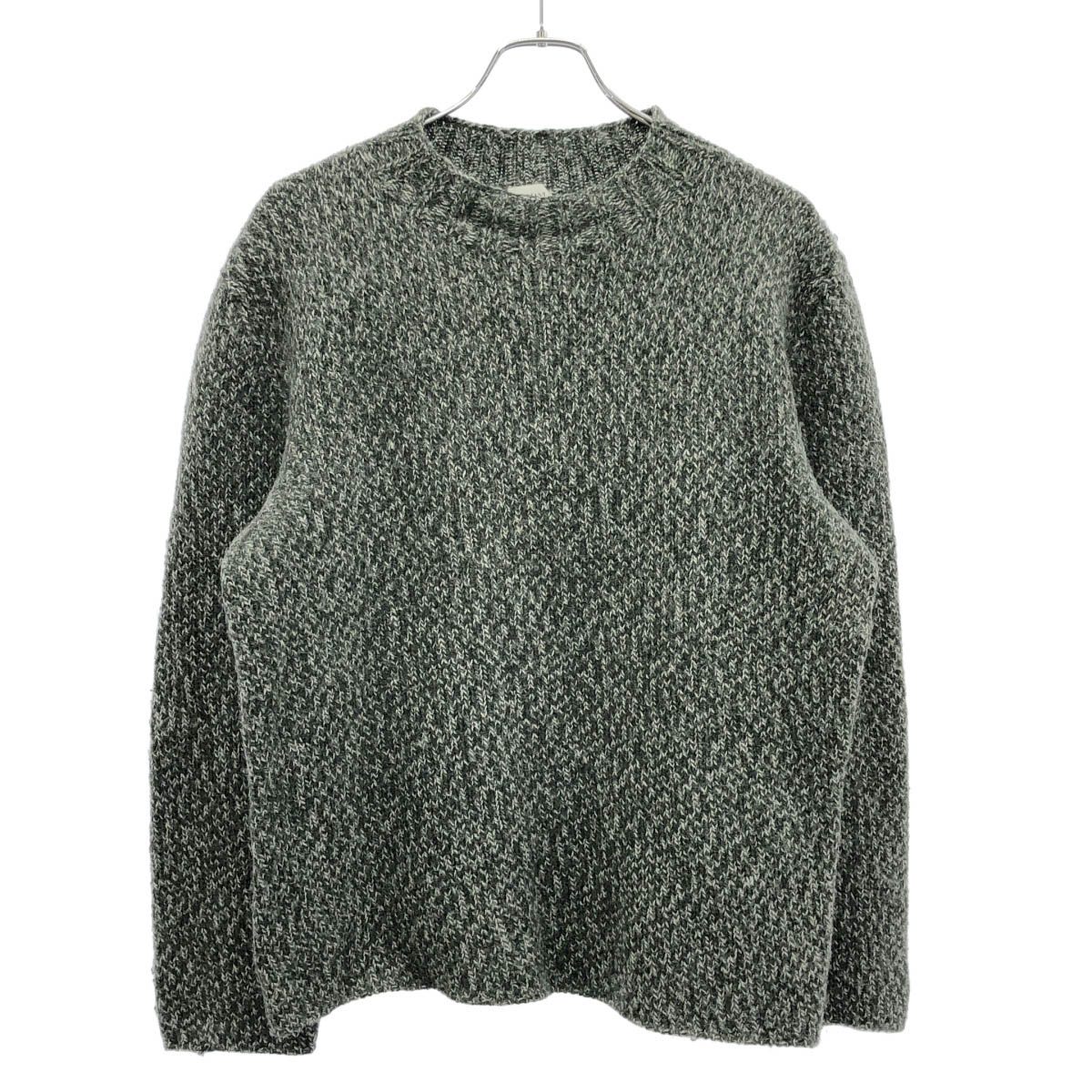 乐天商城 - ARMANI COLLEZIONI アルマーニ コレッツィオーニ アルパカウールニットセーター グリーン系 52 【中古】 ITWR24COVWKL