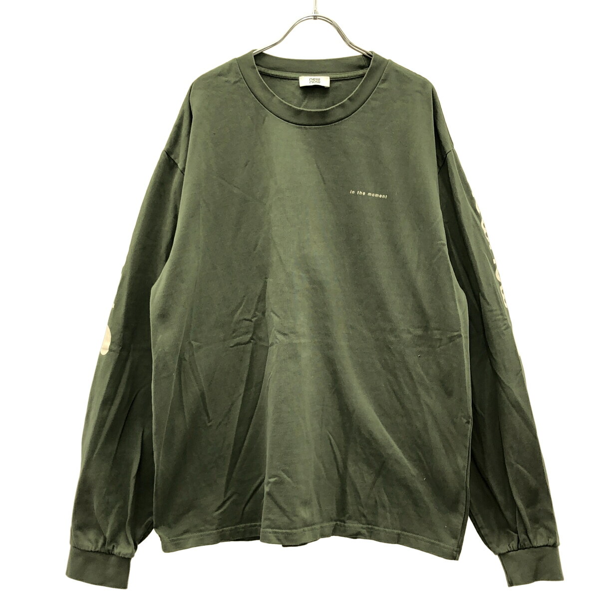 newnow ニューナウ ロングスリーブカットソー 2500HT00 カーキ系 L  ITGQUABZB6SY