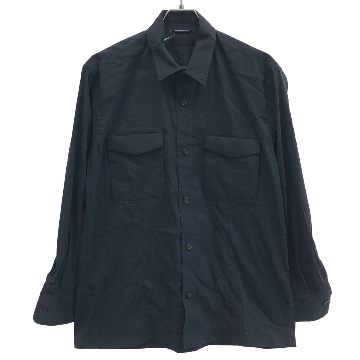 junhashimoto ジュンハシモト 26SS NEO CPO SHIRT シャツ 1062610008 ネイビー 3  IT2YDG5GA97W