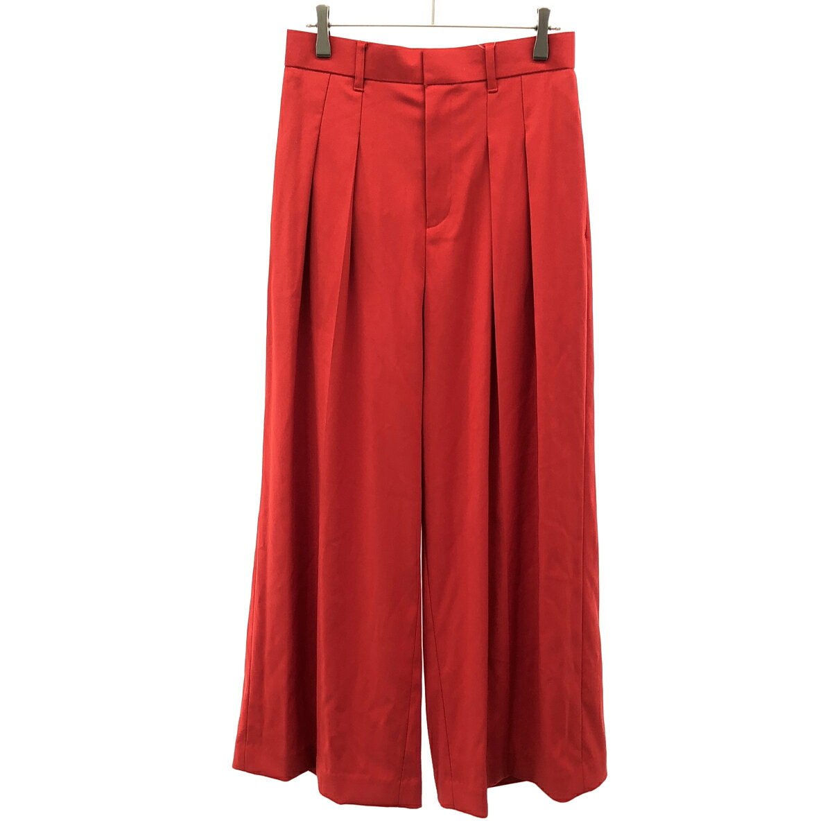 Mila Owen ミラオーウェン フラップ付2タックワイドパンツ 09WFP245025 レッド 0 【中古】 IT20NSZZFF9C modescape-10333311 MODESCAPE 楽天市場店 パッケージ画像