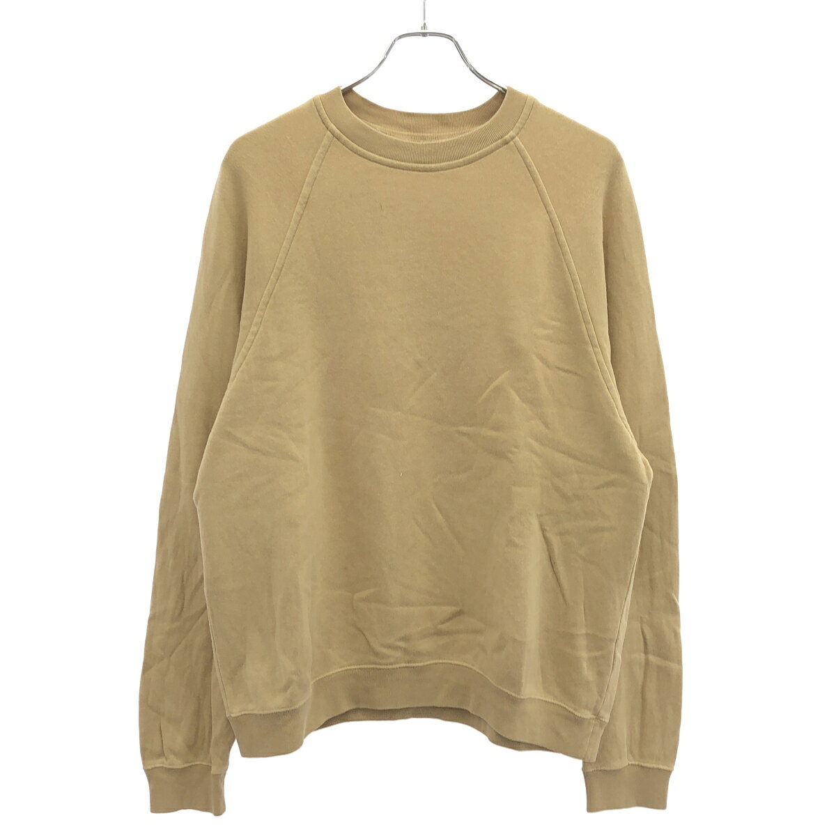 AURALEE オーラリー 22AW FLUFFY SWEAT P/O ラグランスウェットプルオーバー A22AP01LU ベージュ系 3 【中古】 ITBUUEXN3Q6M