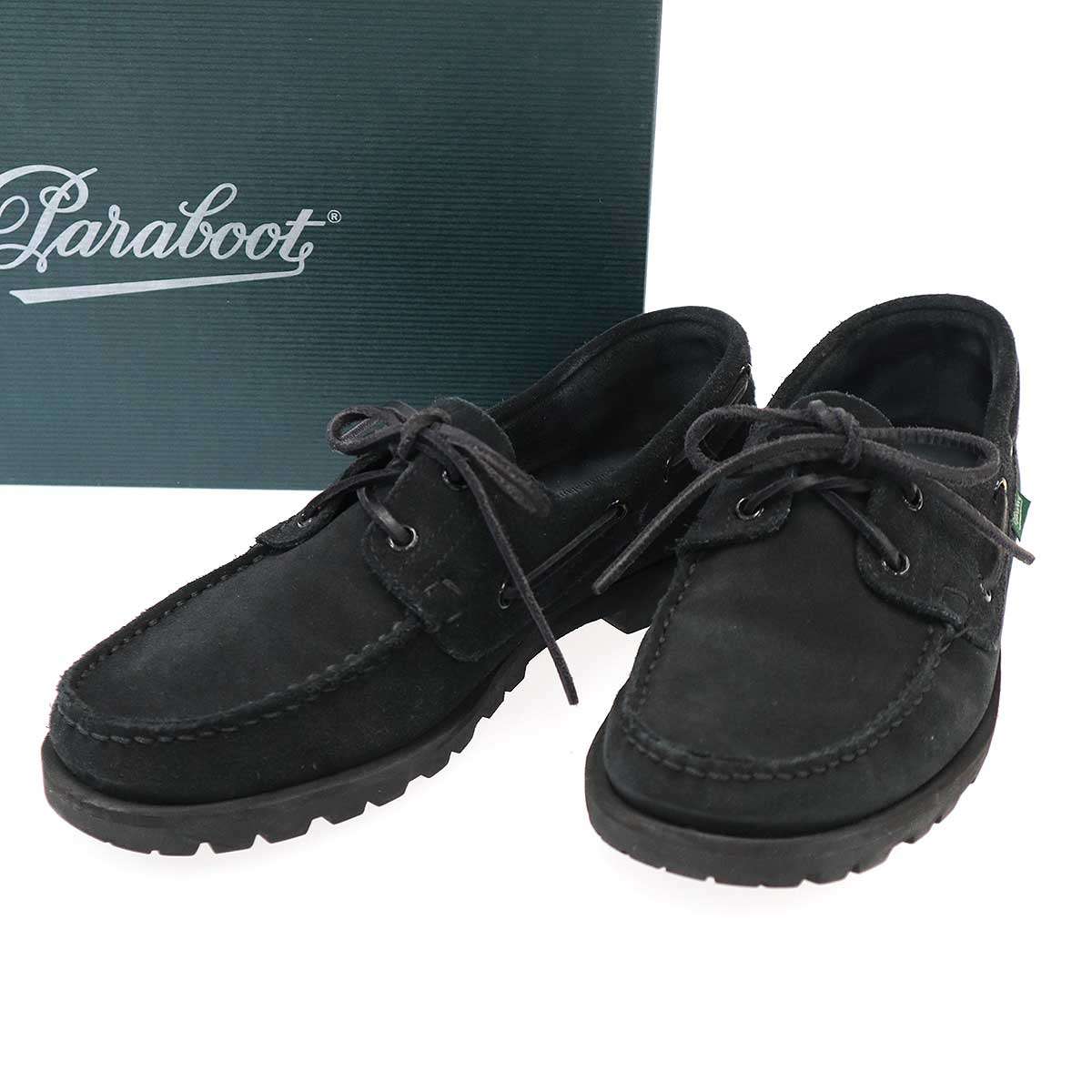 【美品】Paraboot BARTH パラブーツ バース 黒　6.5 楽天市場】パラブーツ バース ブラックの通販