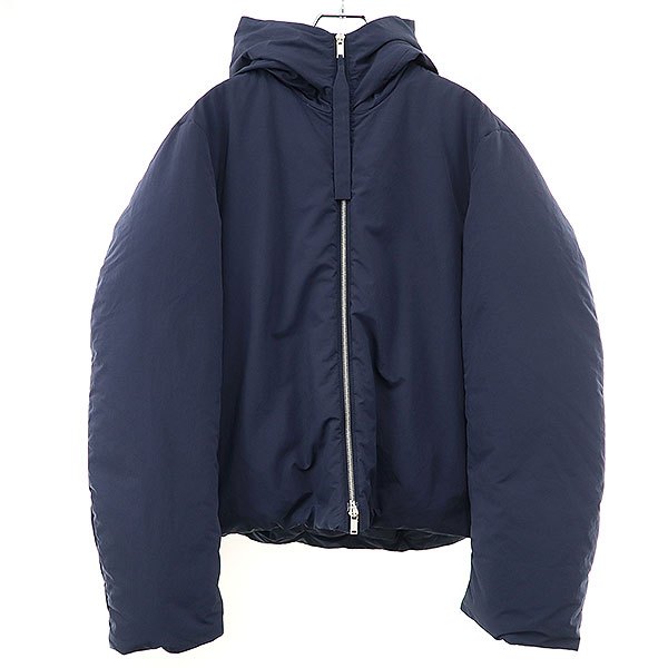 JIL SANDER NAVY フーデッドシェルジャケット ネイビー 34 楽天市場 
