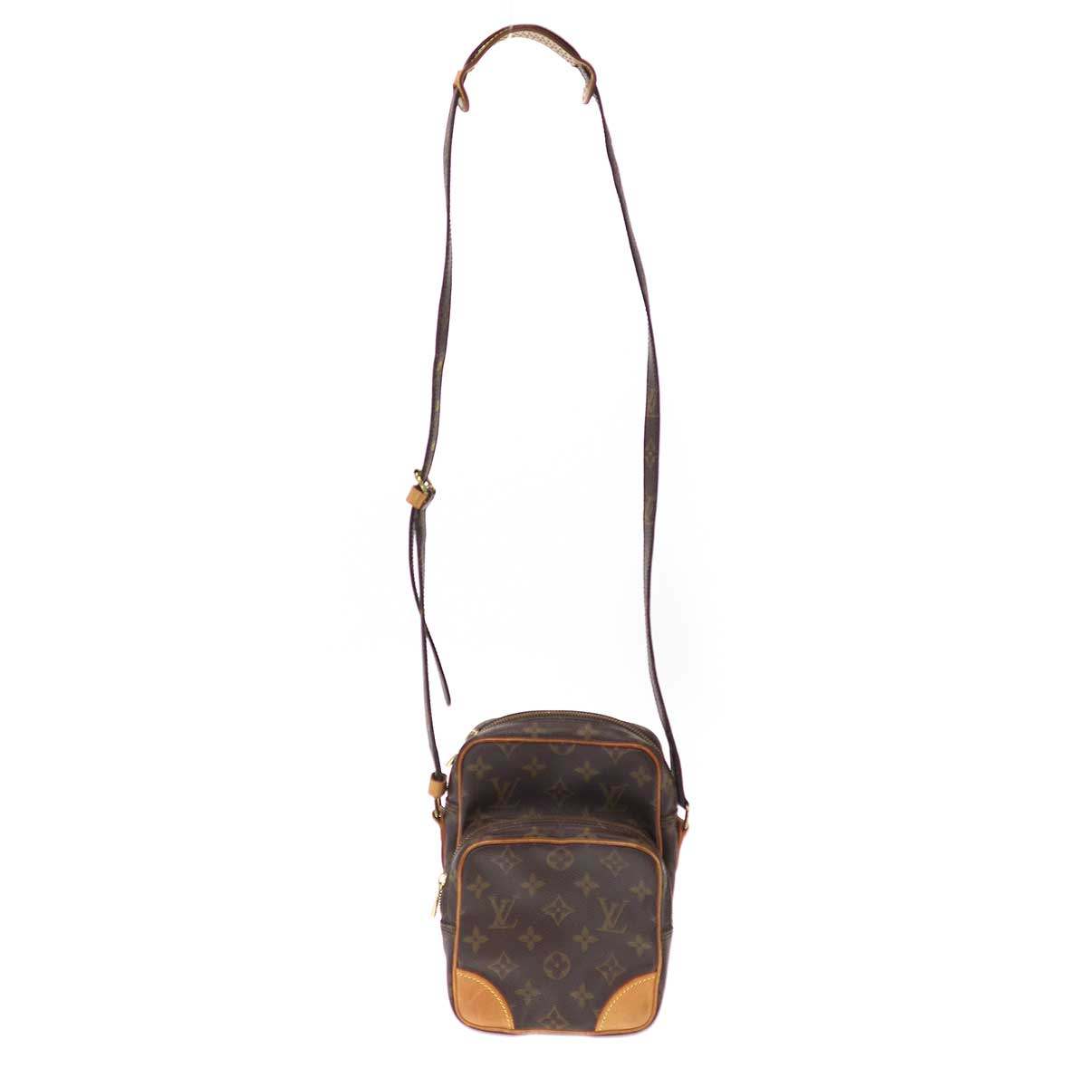 LOUIS VUITTON ルイヴィトン 1992 Amazon Monogram Shoulder Bag アマゾン モノグラムショルダーバッグ M45236 ブラウン  ITODM3CPSE9O