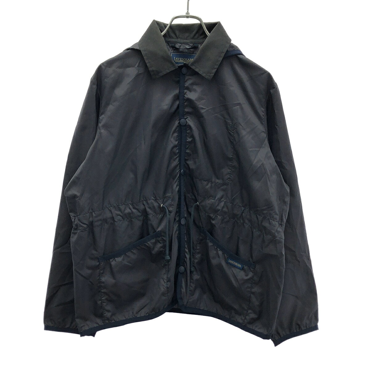 LAVENHAM ラベンハム LAVENSTER GATHERED WAIST RAYDON ラブンスターギャザードウエストレイドンジャケット ネイビー 40  ITY79WK2LGBK