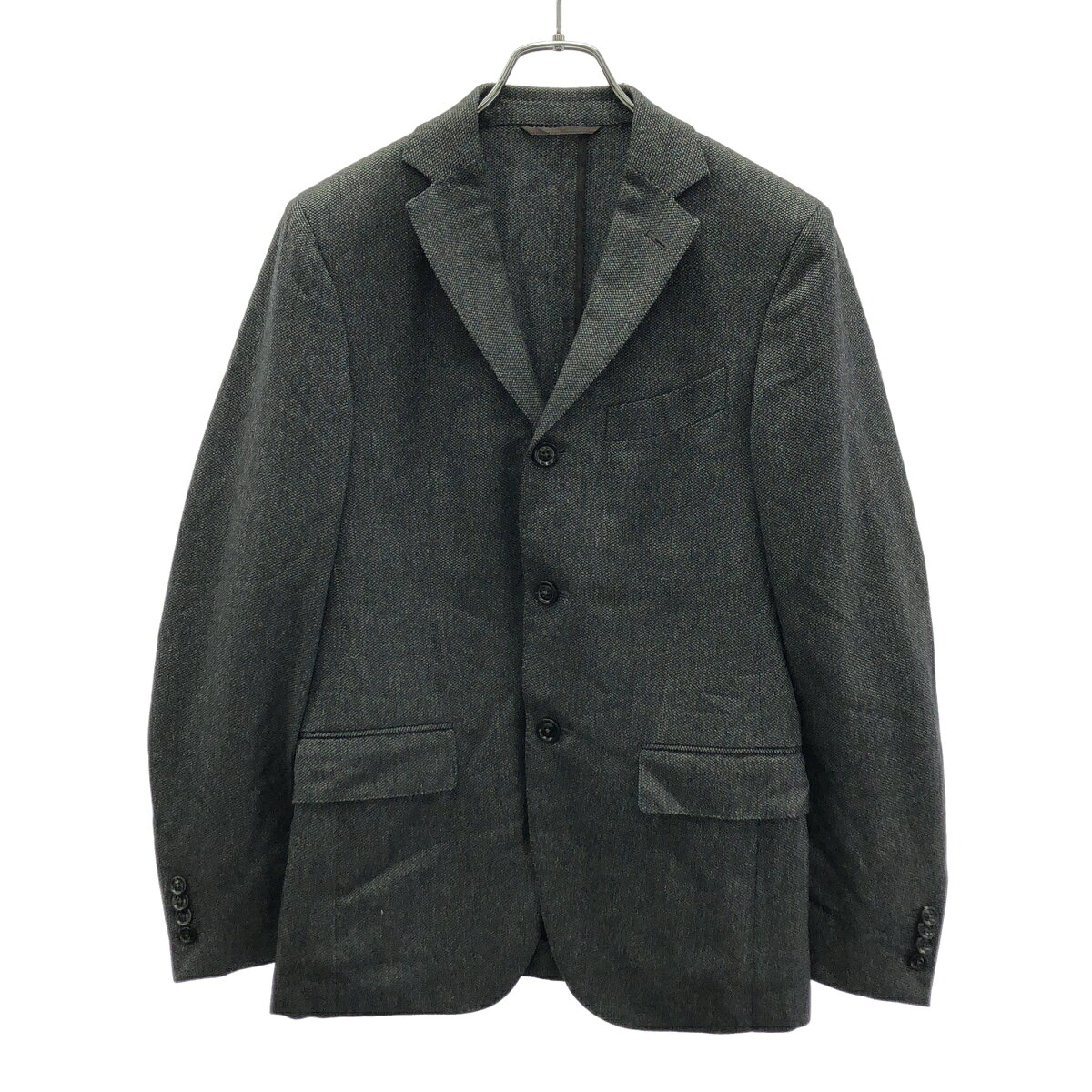 Ermenegildo Zegna エルメネジルド ゼニア シルクカシミヤテーラードジャケット 10F260 チャコールグレー 44  ITAUL3MJYW4K
