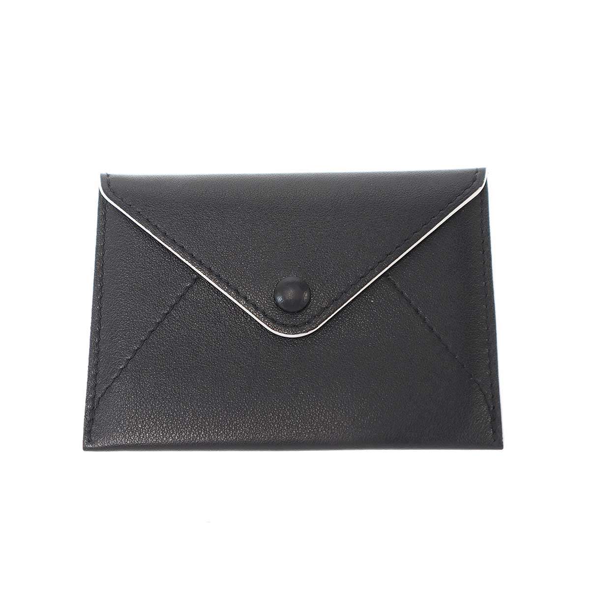 DELVAUX デルヴォー ルネ マグリット レザーカードケース ブラック 【中古】 ITHRHYOODI7W