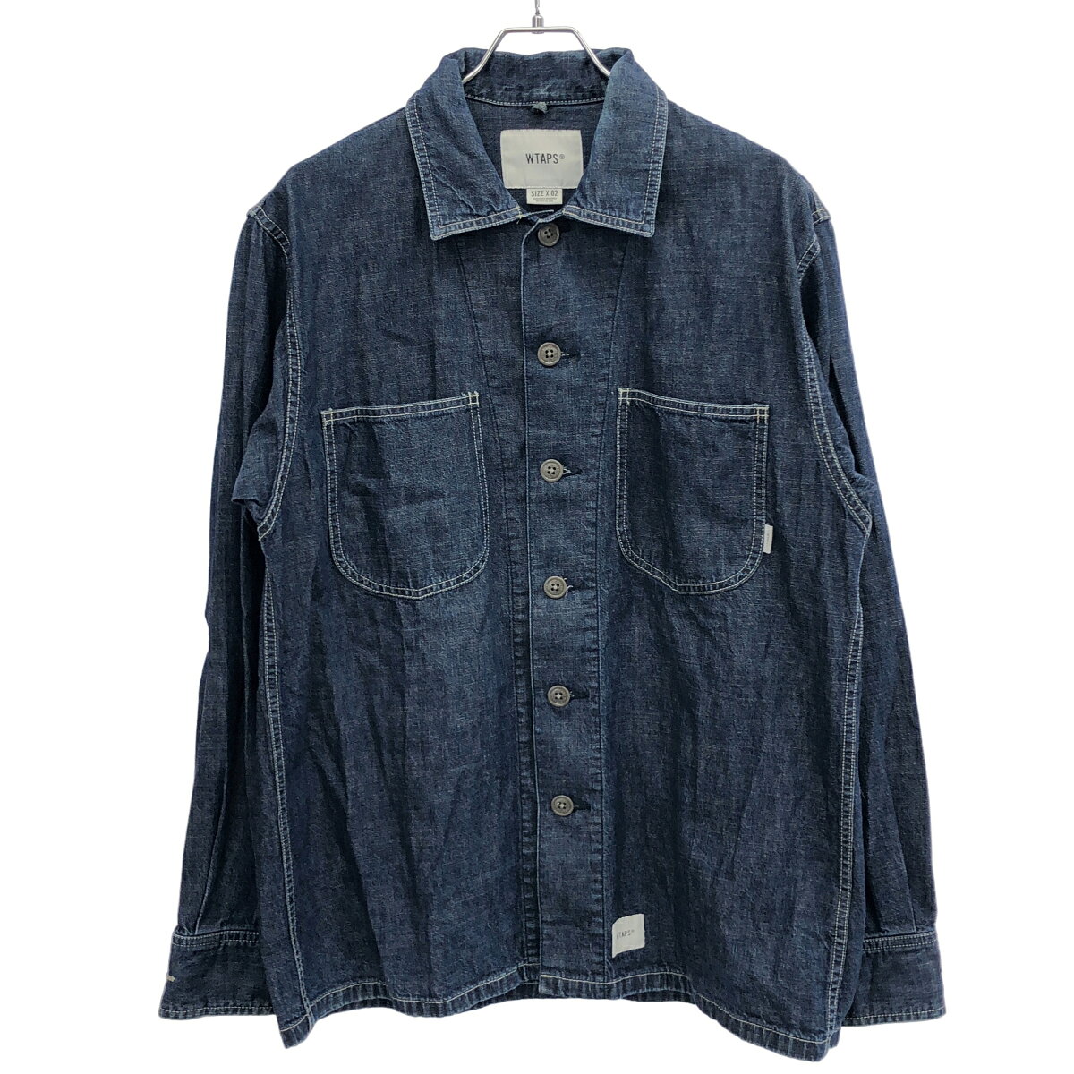 WTAPS インディゴ デニムシャツジャケット　美品 楽天市場】wtaps デニム シャツの通販