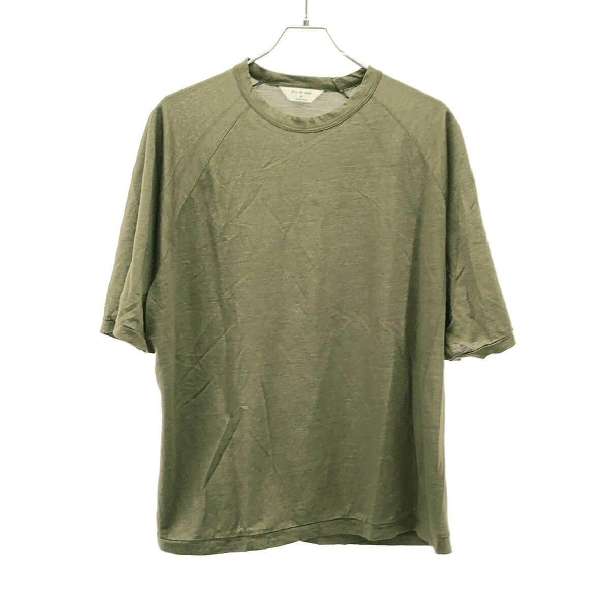 美品 22ss STILL BY HAND ロングスリーブTシャツ 48 ロンT 美品 22ss