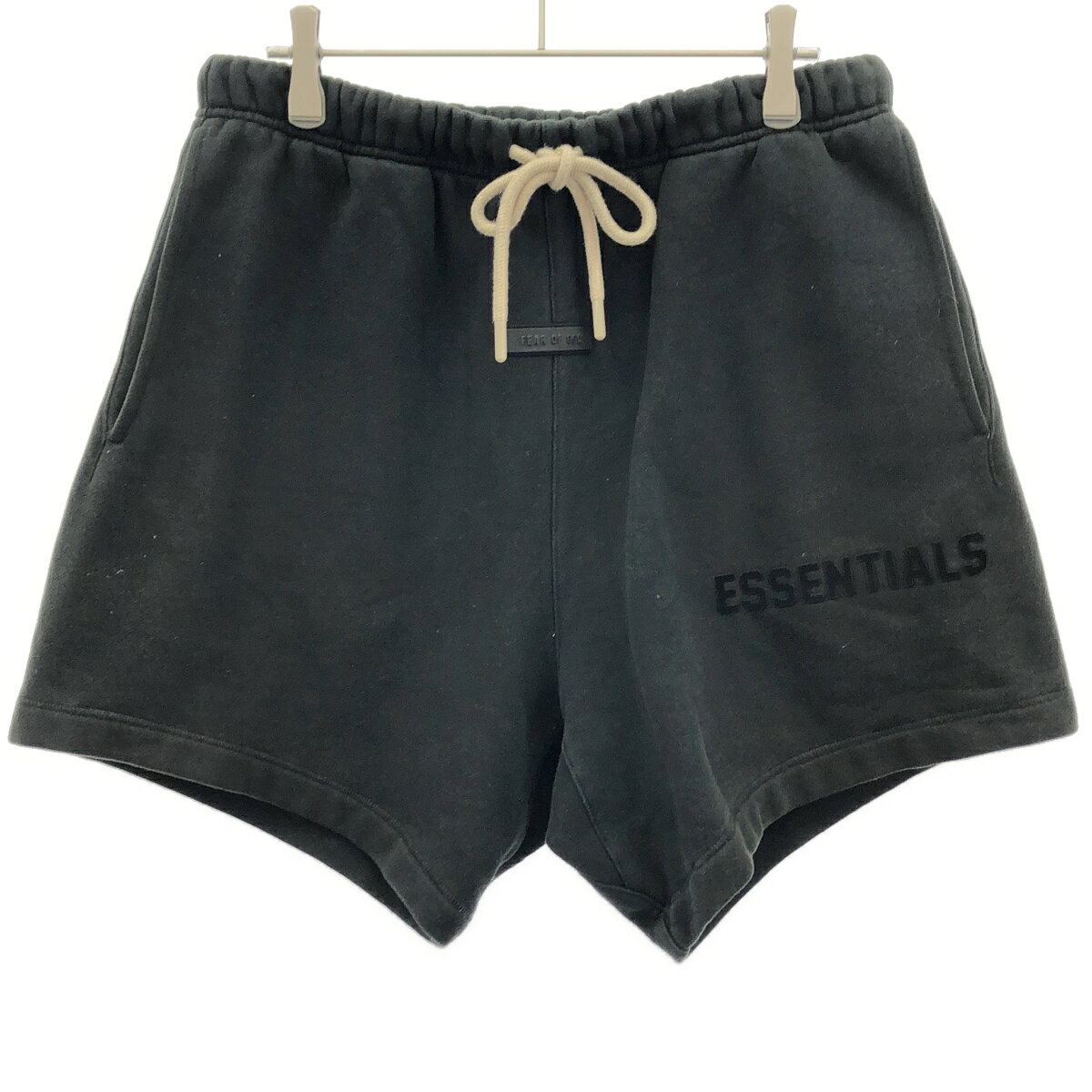 楽天市場】fear of god essentials sweat shorts blackの通販