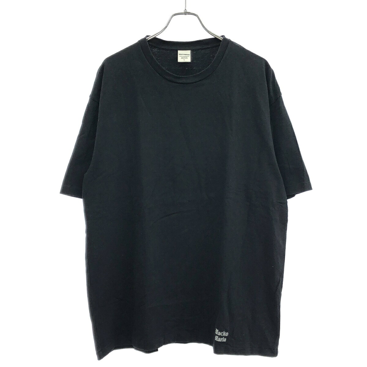 WACKO MARIA ワコマリア クルーネックTシャツ ブラック L 【中古】 IT4W0GX3EGG0