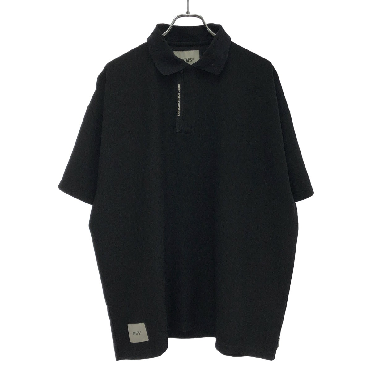 WTAPS ダブルタップス 23SS Parallel /SS/Poly ポロシャツ 231ATDT-CSM35 ブラック 03 【中古】 ITDMJN70UY1G