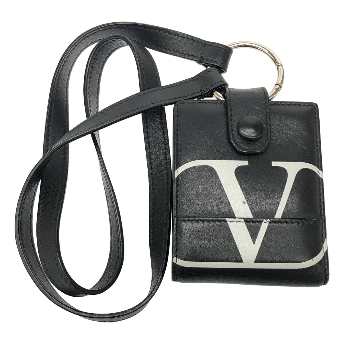 VALENTINO GARAVANI ヴァレンティノ ガラヴァーニ ネックウォレット ブラック 【中古】 ITD1IRJ90UXC