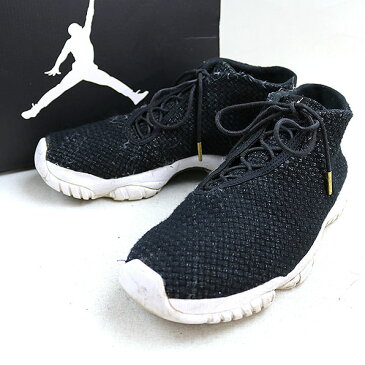 NIKE ナイキ AIR JORDAN FUTURE スニーカー ブラック 27.5cm【中古】