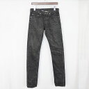 Dior HOMME ディオールオム 05AW 爪痕加工スリムデニムパンツ グレー 29【中古】