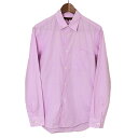 COMME des GARCONS HOMME DEUX コムデギャルソン オムドゥ 09SS ブロードシャツ ピンク S【中古】