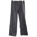 DRIES VAN NOTEN ドリスヴァンノッテン コットンストレートパンツ パープル 44【中古】