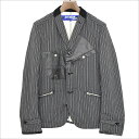 JUNYA WATANABE COMME des GARCONS MAN ジュンヤワタナベコムデギャルソン 12SS マルチポケットショールカラーカバーオールジャケット グレー S【中古】