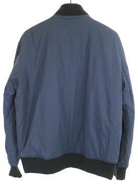 【中古】THE NORTH FACE ザ ノースフェイス NY81862 Transit Bomber Jacket 中綿入りMA-1ブルゾン ネイビー M メンズ