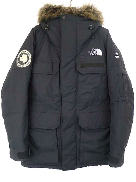 【中古】THE NORTH FACE ザ ノースフェイス Southern Cross Parka サザンクロスパーカー・マウンテンダウンジャケット ブラック L メンズ