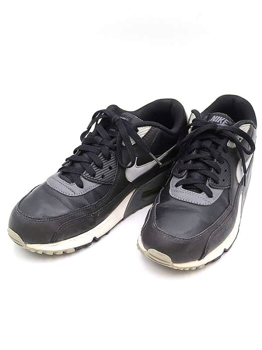 【中古】NIKE ナイキ AIR MAX 90 ESSENTIAL スニーカー ブラック 27.5cm メンズ