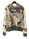 AMIRI A~ 21SS Patchwork Camoflage Terry Hoodie p[J[ x[Wn TCY:M YyÁz