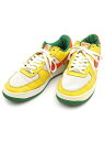 NIKE ナイキ 観賞用 AIR FORCE 1 LOW NOTTING HILL CARNIVAL スニーカー イエロー×マルチカラー サイズ:28cm メンズ【中古】