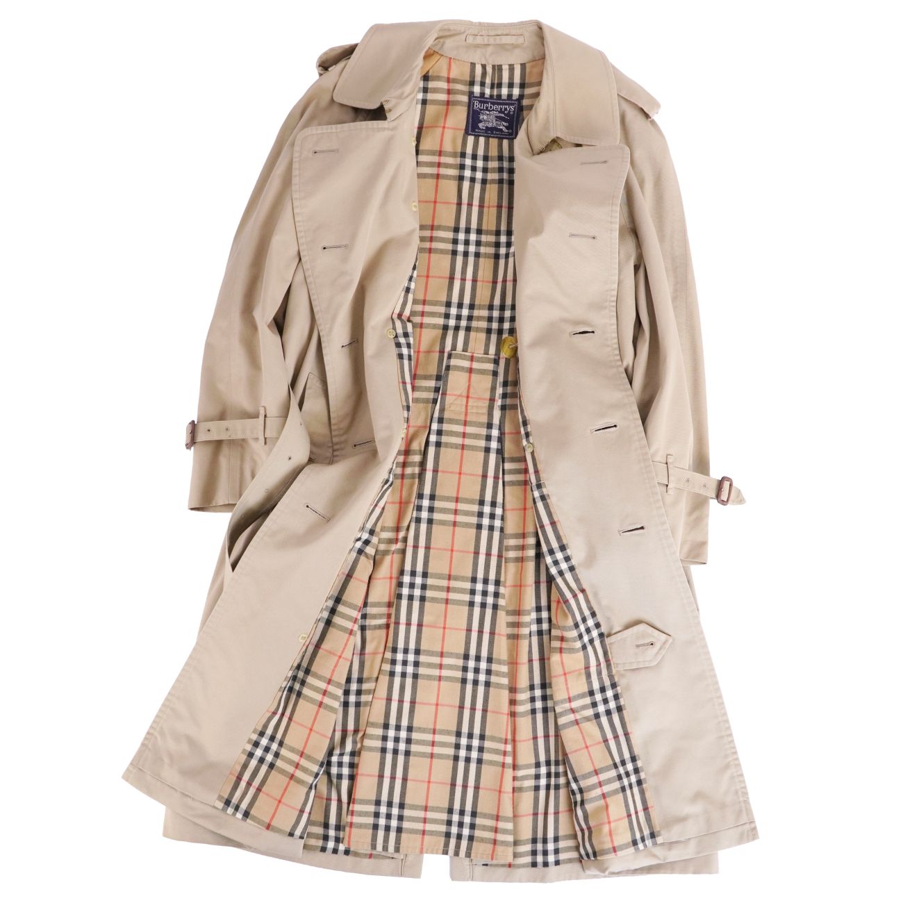 美品 Vintage バーバリー Burberrys コート 英国製 トレンチコート コットン アウター メンズ 46(S相当) modestlord-10140589 MODEST LORD 仙台 楽天市場店 サンプル画像2