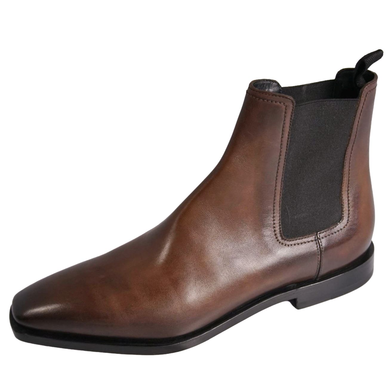 Rakuten - 【新古品】ベルルッティ Berluti ブーツ カプリ クラシック デムジュール ショートブーツ サイドゴア レザー 革靴 メンズ イタリア製 6.5(26cm相当) ブラウン【中古】