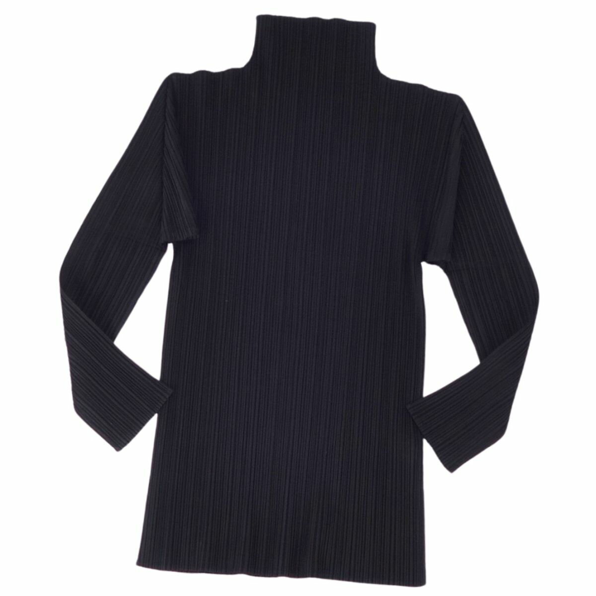 Pleats Please Issey Miyake ハイネック プリーツトップ
