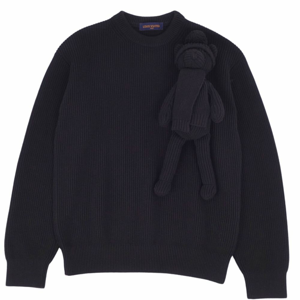 【極美品】ルイヴィトン LOUIS VUITTON ニット 2021SS Stitched Tedd ...