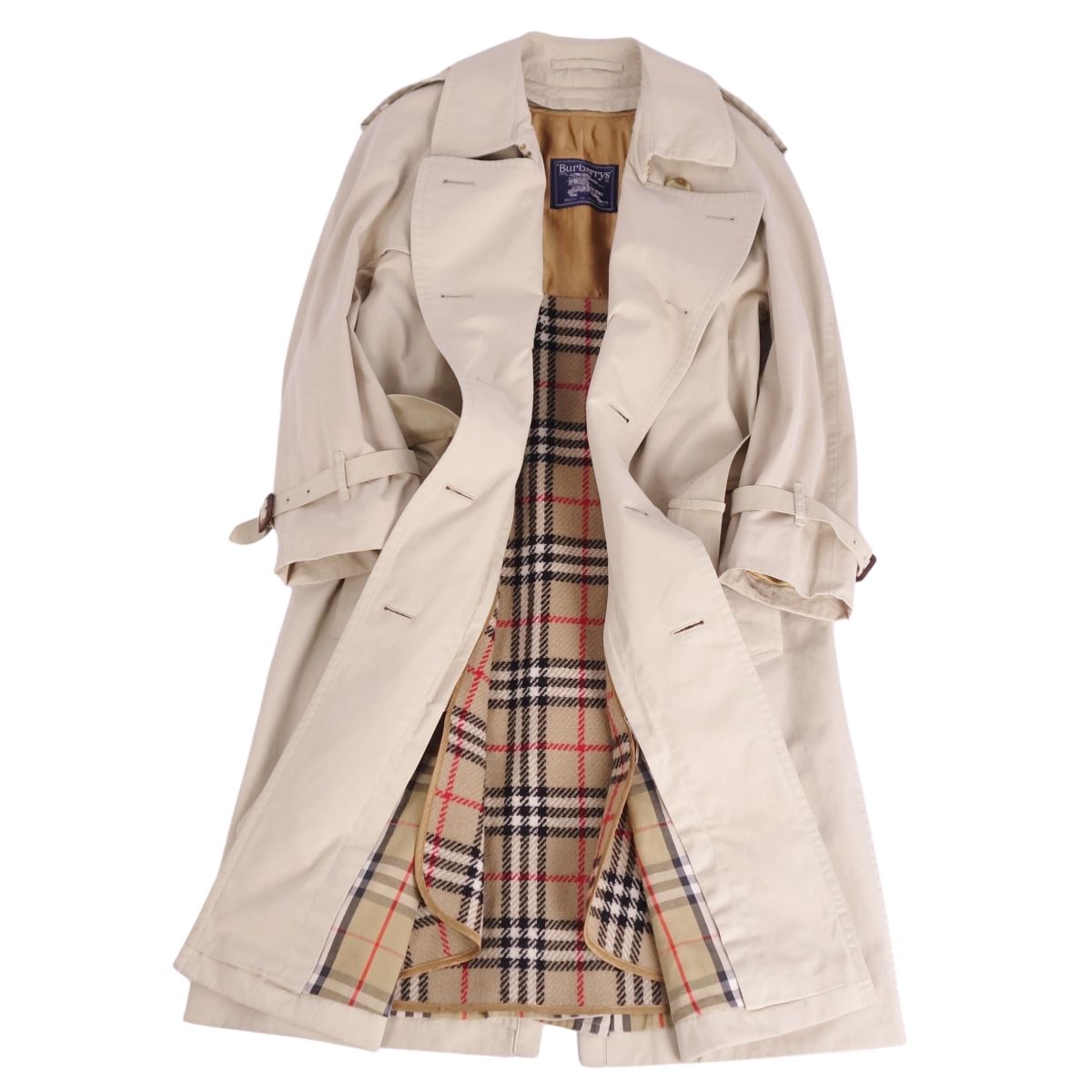 美品 Vintage バーバリー Burberrys コート 英国製 ライナー付き トレンチコート コットン100％ アウター modestlord-10135152 MODEST LORD 仙台 楽天市場店 サンプル画像2