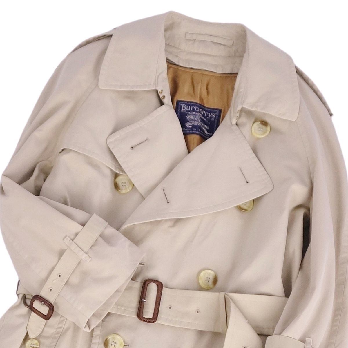 美品 Vintage バーバリー Burberrys コート 英国製 ライナー付き トレンチコート コットン100％ アウター modestlord-10135152 MODEST LORD 仙台 楽天市場店 サンプル画像3