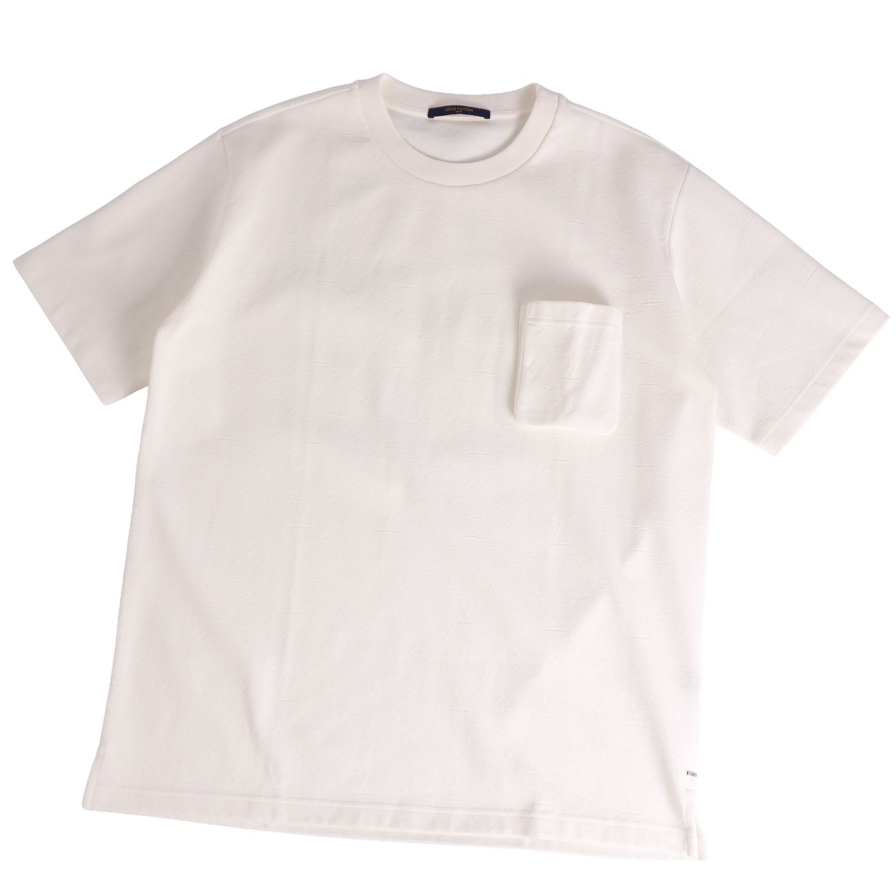 【極美品】ルイヴィトン LOUIS VUITTON Tシャツ 2022 カットソー 半袖 ショートスリーブ シグネチャー3Dポケットモノグラム トップス メンズ...