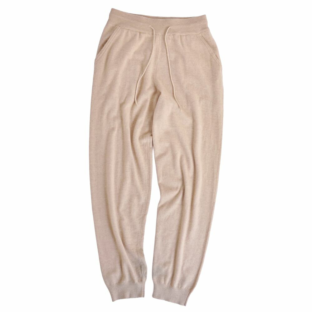 樂天商城 - 【美品】キャッシュ アンド バルバ Cash&Barba パンツ ロングパンツ ニット カシミヤ ボトムス メンズ 4(XL相当) ベージュ【中古】