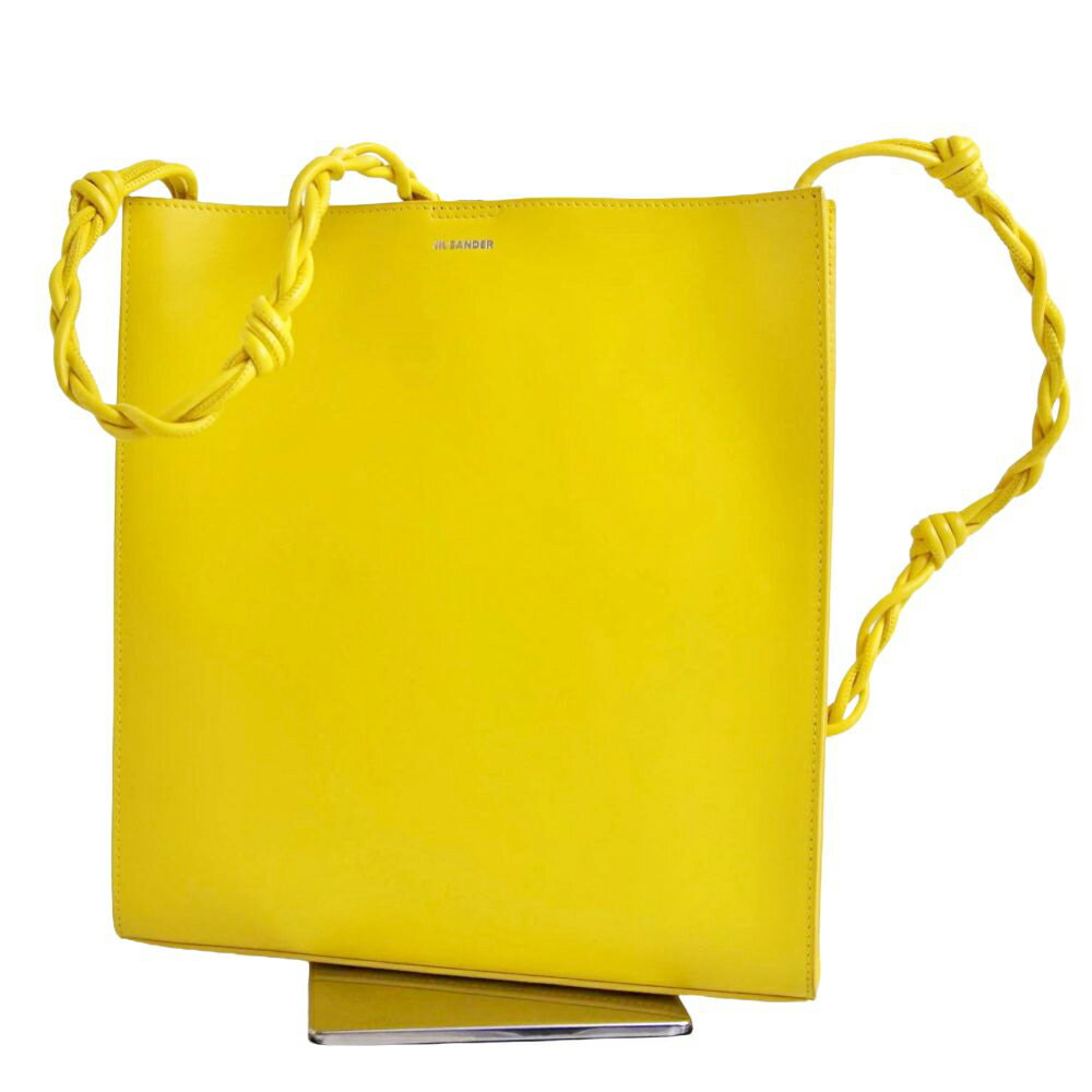樂天商城 - 【美品】ジルサンダー JIL SANDER バッグ TANGLE タングル ショルダーバッグ レザー 本革 レディース イタリア製 イエロー【中古】
