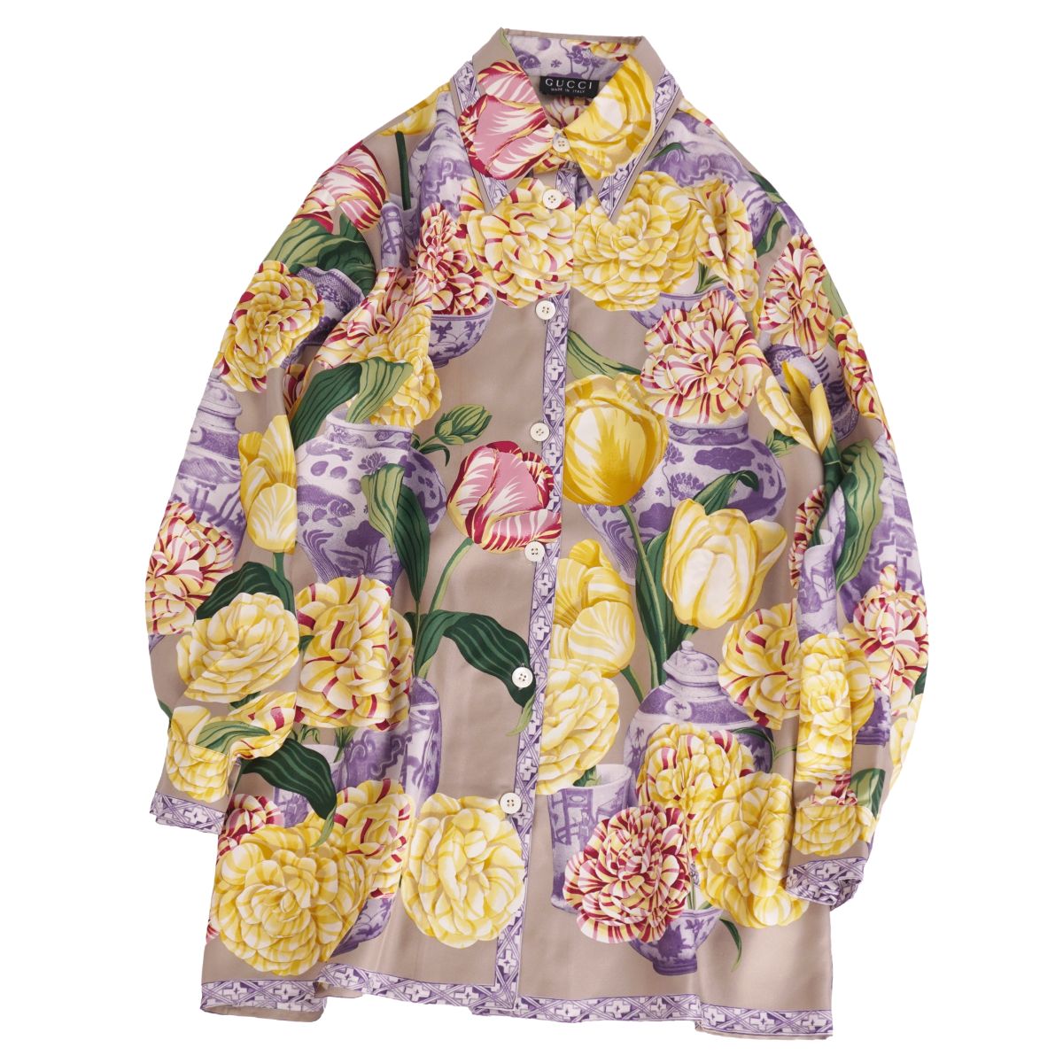 楽天市場】グッチ シルク シャツの通販