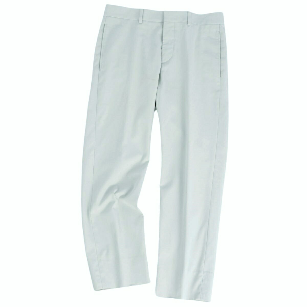 Rakuten - 【美品】エルメス HERMES 2025 パンツ ロングパンツ スラックス コットン ボトムス メンズ イタリア製 38 グレー【中古】